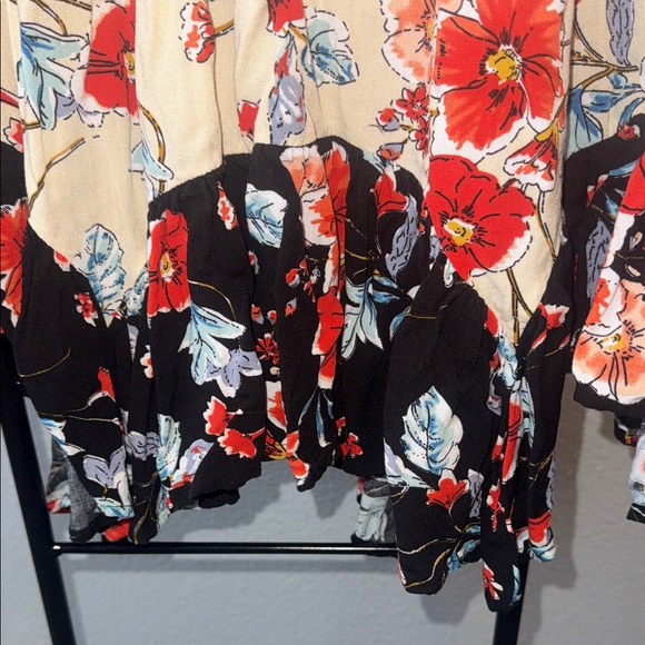 Patrons of Peace Boho Tunic Dress with Tie Neck👗 - Picture 9 of 9